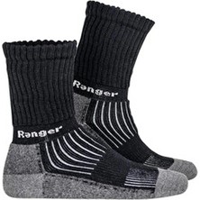 Oil Company Ayağı Komple Saran Nem Emici Sıcak Tutan Pamuk Karışımlı Unisex Termal Ranger Çorap