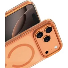 Keephone Apple iPhone 17 Pro Max Dazzle Pro Matte Magsafe Kılıf - Turuncu