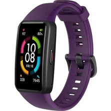 Mi7a Honor Band 6 Akıllı Saat Uyumlu Sportif Silikon Kordon/kayış