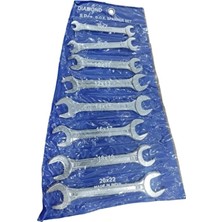  8 parça açık ağız çift taraflı anahtar seti c anahtar tamir takımı dıamond8, one size