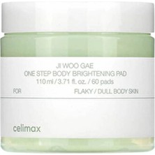 Celimax Jıwoogae Vücut Aydınlatma Pedi 110 ml Flaky Dull Body Skin İçin Unisex Etkili