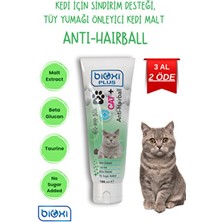 Bioxi Doğal Içerikli Kedi Maltı, Kedi Için Sindirim Desteği, Tüy Yumağı Önleyici Kedi Malt 100ML