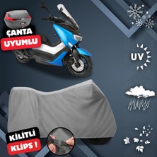 ULTRASHOP Arora Zrx 200 Motosiklet Brandası Su Geçirmez Topcase Arka Çanta Uyumlu Dış Ortam Motor Branda