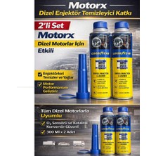 Dizel Enjektör Temizleyici Yakıt Katkısı 2X300 ml 2’li Set Motorx