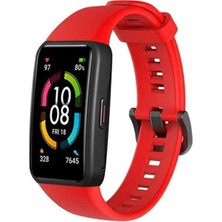 Mi7a Honor Band 6 Akıllı Saat Uyumlu Sportif Silikon Kordon/kayış
