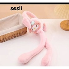 Ebmer Kulakları Kalkan Hareketli Peluş Kulaklık Havalı Oynar Sesli Yüksek Peluş Kaliteli Kulaklik