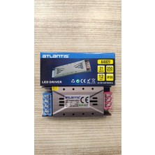 Atlantis 21 Amper 250 Watt 12V Slim Şerit LED Trafosu Metal Kasalı Isınma Yapmaz