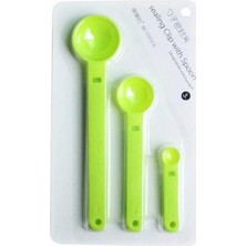 Tuncel Store Ölçme Kaşıklı Poşet Klipsi 3'lü Paket