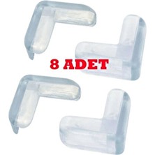 Sesa Mobilya Aksesuarları Silikon Köşe Koruyucu , Bebek Güvenlik Köşe Koruyucu