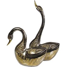 Erseyy Ördek 2'li Set Biblo Dekoratif Hediyelik