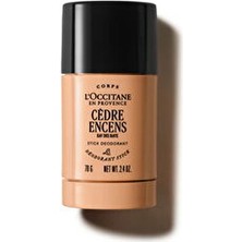 L'Occitane Eau Des Baux Stick Deodorant 70 ml Erkekler İçin Odunsu Koku Önleyici
