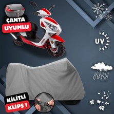 ULTRASHOP Arora Ar 150 T8-H Joker Motosiklet Brandası Su Geçirmez Topcase Arka Çanta Uyumlu Dış Ortam Motor Branda