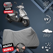 ULTRASHOP Apec Ps5 Motosiklet Brandası Su Geçirmez Topcase Arka Çanta Uyumlu Dış Ortam Motor Branda