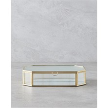English Home Manny Dekoratif Kutu 15X10X5.5 Gold