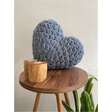 Alize Puffy Içi Astarlı Puffy Kalp Yastık