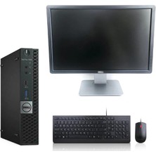 Dell Optiplex 7050 Mff İ7-7700T 16GB Ram 512GB SSD 22 Inç Monitör W11PRO Wifi + Klavye Mouse Set(Outlet)