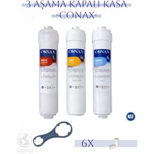 Conax Tüm Kapalı Kasalar Için 3’lü Inline Ön Filtre Seti (ORJİNAL YENİ SERİ)