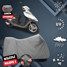 ULTRASHOP Arora Special 125 Motosiklet Brandası Su Geçirmez Topcase Arka Çanta Uyumlu Dış Ortam Motor Branda