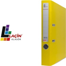Laçin Dar Büro Klasörü Sarı