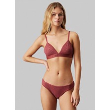Calvin Klein Bordo Bralet Sütyen 000QF7491E Ck Women