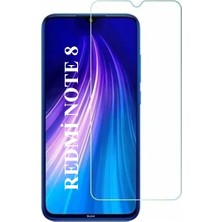 Elixem Xiaomi Note 8 Uyumlu 9H Düz Şeffaf Ekran Koruyucu Temperli Cam