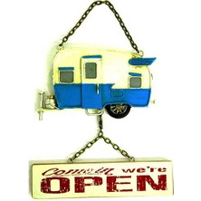 Erseyy Dekoratif Metal Kapı Yazısı Karavan Vintage Dekoratif Hediyelik