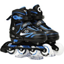 Cool Wheels Style Işıklı 4 Tekerlekli 2+2 Ayarlanabilir Paten