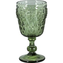 LuckyArt Florine Lucky Art 4lu Cam Kadeh Seti Yeşil