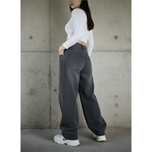 St.Poll Y2K Vintage Eskitme Unisex Baggy Jean Pantolon