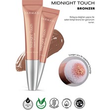 Farmasi Midnight Touch Yumuşak Sünger Uçlu Likit Bronzlaştırıcı Drizzled Bronze 12ML X2