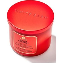 Bath & Body Works Sunny Coconut Büyük Mum 411 G