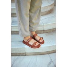 Milaya Shoes Nata Tokalı Yazlık Kadın Terlik