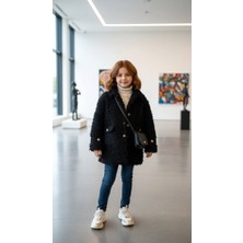 HC Kids Wear Pelüş Kaban Kıvırcık Garson Boy