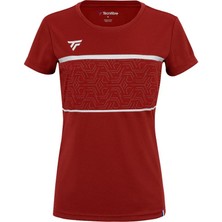 Tecnifibre Tech Tee Cardinal Renk Kadın T-Shirt