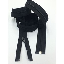 Kayıran Aksesuar Ferace Fermuarı Orta Kalınlık 150 cm Siyah