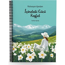Testfen Yayınları Içindeki Gücü Keşfet Tarihsiz Ajanda 17 x 24 cm Çok Renkli 176 Sayfa Spiralli