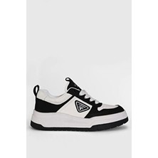 Lufian 122230018 Jennıfer Sneaker Unisex Deri Spor Ayakkabı Siyah