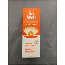 Prestij Sanal Market So Well Güneş Kremi SPF50+ 100 ml Suya Dayanıklı Tüm Cilt Tiplerine Uygun Anti Alerjik Koruma