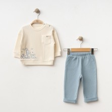 DB Moon Erkek Bebek %100 Pamuklu Takım