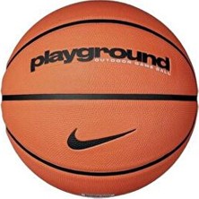 Unisex Kahverengi Nike Everyday Playground 8p Deflated Basketbol Topu N.100.4498.814.06