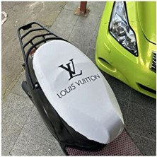 Karagöz Motor Dio Cg Cup Beyaz Scooter Modellerine Uyumlu Motosiklet Sele Kılıfı