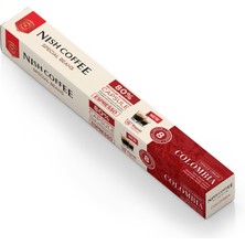 Nish Coffee  Single Orijin Kapsül Kahve Colombia (Nespresso Uyumlu)-10 Adet