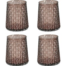 LuckyArt Rosea Lucky Art 4lu Cam Su Bardagı Seti Mocha