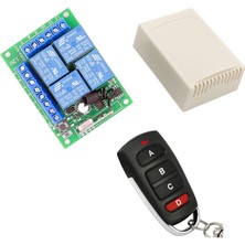 Gözeler 433MHZ 4 Kanal Alıcı + 1 Kumanda