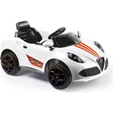 Dolu Oyuncak 12V Sport Coupe Akülü Araba Beyaz