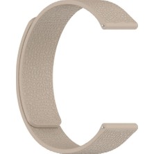 bbtech Bütün Android Saatler ile Uyumlu 20MM Deri Görünümlü Manyetik Kordon