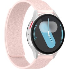 bbtech Samsung Galaxy Watch 4/5/6/7/FE/CLASSIC/PRO/40/44/42/43/46/47MM Uyumlu 20MM Deri Görünüm Mıknatıslı Kordon