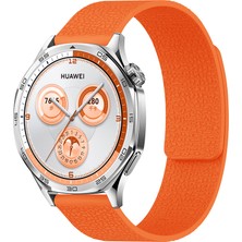 bbtech Huawei Watch Gt/gt2/gt3/gt3 Elegant/gt4 Uyumlu 20MM Deri Görünüm Mıknatıslı Kordon