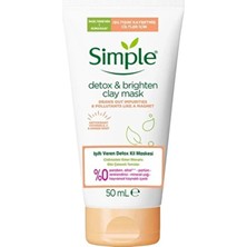 Simple Protect & Glow 2'si 1 Arada Işıltılı & Temiz Işıltısını Kaybetmiş Ciltler Için 150 ml