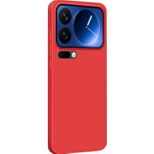 Adige Xiaomi 17 Pro Kılıf Lansman Içi Kadife Kırmızı + Ekran Koruyucu